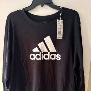Adidas Black Long Sleeve T-shirt in a 1X